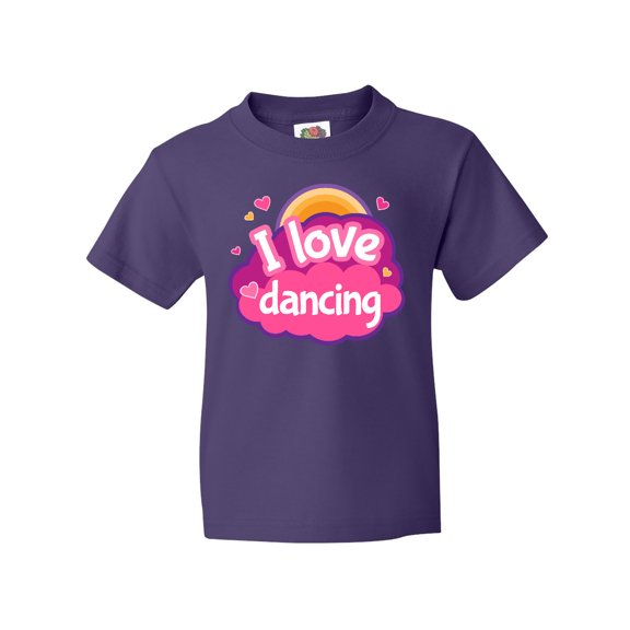 Inktastic I Love Dancing Dance Teacher Youth T-Shirt