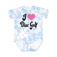 thumbnail image 1 of Inktastic I Love Disc Golf Boys or Girls Baby Bodysuit, 1 of 5