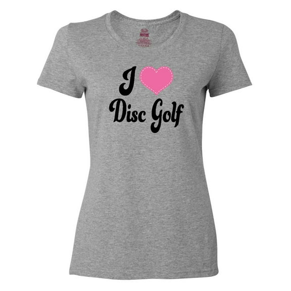 Inktastic I Love Disc Golf Women's T-Shirt