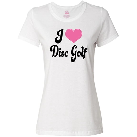 Inktastic I Love Disc Golf Women's T-Shirt