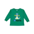 thumbnail image 1 of Inktastic I Love Dragons with Cute Blue Dragon Boys or Girls Long Sleeve Toddler T-Shirt, 1 of 5