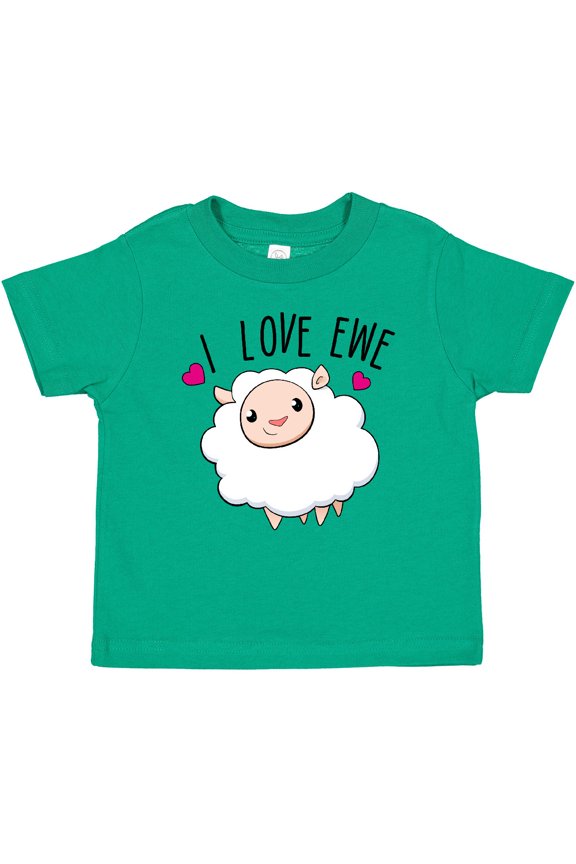I Love Ewe- cute sheep Boys or Girls Baby T-Shirt