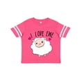 thumbnail image 1 of Inktastic I Love Ewe- cute sheep Boys or Girls Toddler T-Shirt, 1 of 5