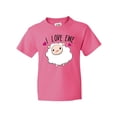 thumbnail image 1 of Inktastic I Love Ewe- cute sheep Youth T-Shirt, 1 of 5