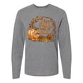thumbnail image 1 of Inktastic I Love Fall Most of All Colorful Autumn Leaves Long Sleeve T-Shirt, 1 of 5