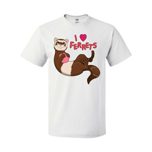 Inktastic I Love Ferrets T-Shirt