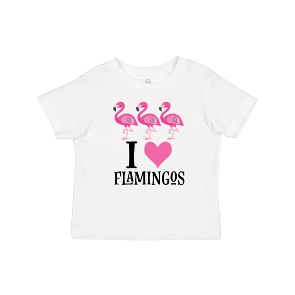 Inktastic I Love Flamingos Pink Bird Girls Baby T-Shirt