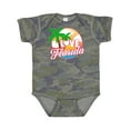 thumbnail image 1 of Inktastic I Love Florida with Ocean and Palm Trees Boys or Girls Baby Bodysuit, 1 of 5