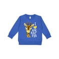 thumbnail image 1 of Inktastic I Love Giraffes Toddler Sweatshirt, 1 of 4