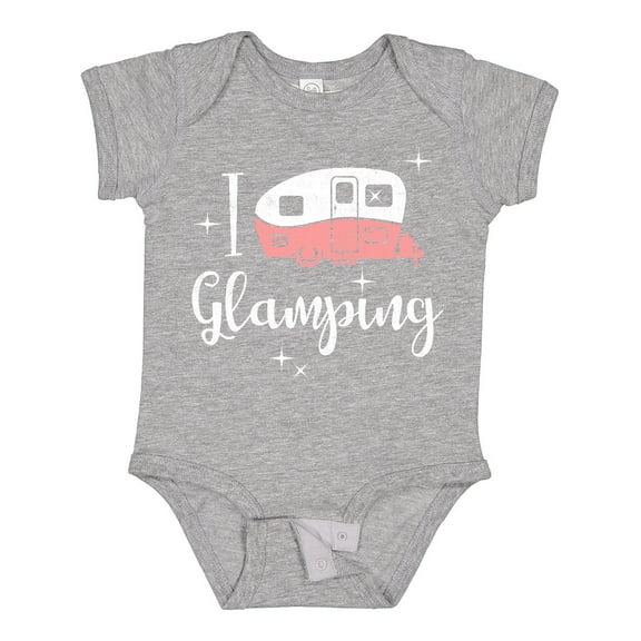Inktastic I Love Glamping Girls Baby Bodysuit