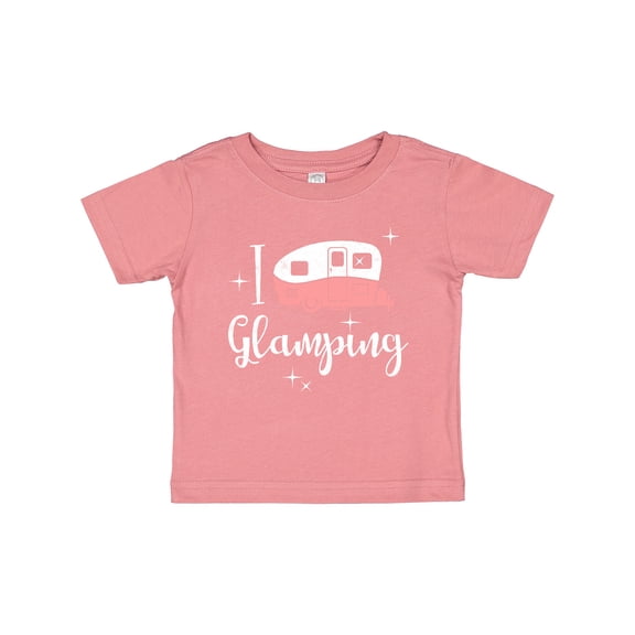 Inktastic I Love Glamping Girls Baby T-Shirt