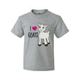 thumbnail image 1 of Inktastic I Love Goats- Cute Goat Youth T-Shirt, 1 of 5