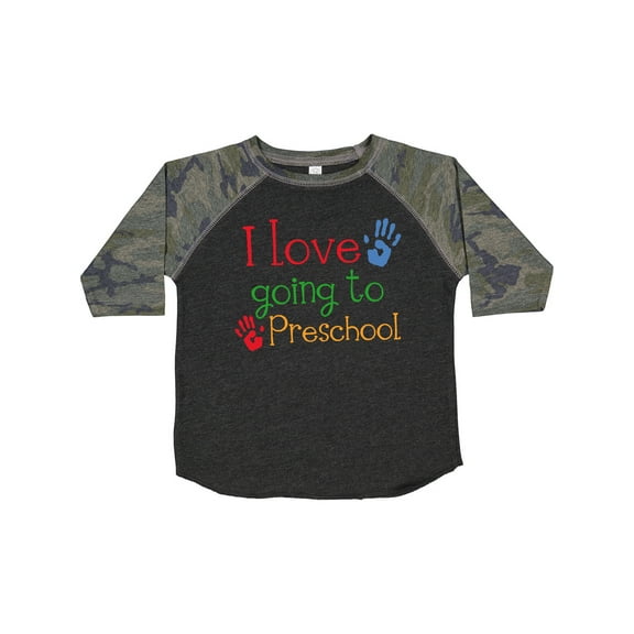 Inktastic I Love Going to Preschool Boys or Girls Toddler T-Shirt