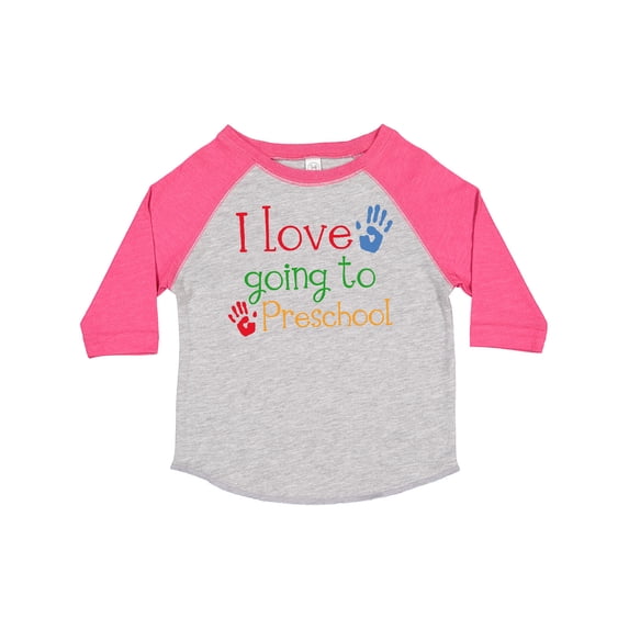 Inktastic I Love Going to Preschool Boys or Girls Toddler T-Shirt