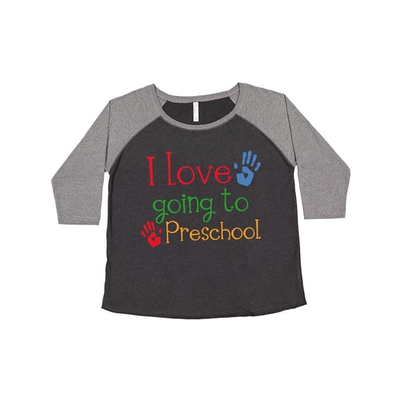Inktastic I Love Going to Preschool Women's Plus Size T-Shirt