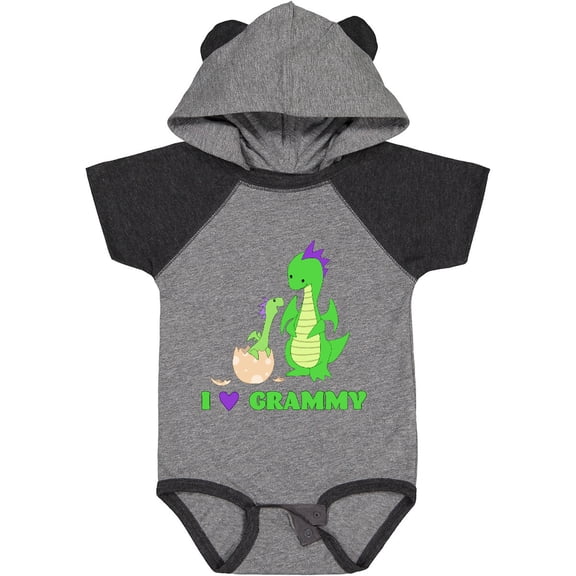 Inktastic I Love Grammy Boys or Girls Baby Bodysuit