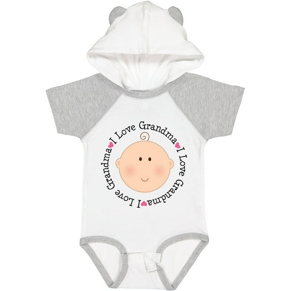 Inktastic I Love Grandma Baby Shower Boys or Girls Baby Bodysuit