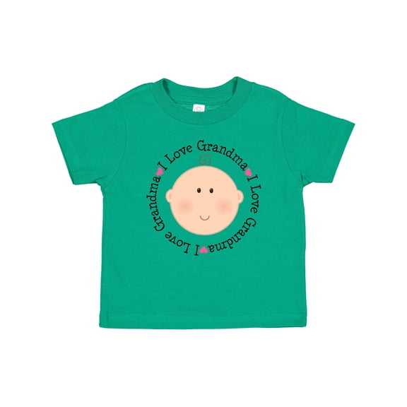 Inktastic I Love Grandma Baby Shower Boys or Girls Baby T-Shirt