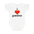 thumbnail image 1 of Inktastic I Love Grandma Boys or Girls Baby Bodysuit, 1 of 5