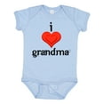 thumbnail image 1 of Inktastic I Love Grandma Boys or Girls Baby Bodysuit, 1 of 5