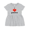 thumbnail image 1 of Inktastic I Love Grandma Girls Baby Dress, 1 of 5