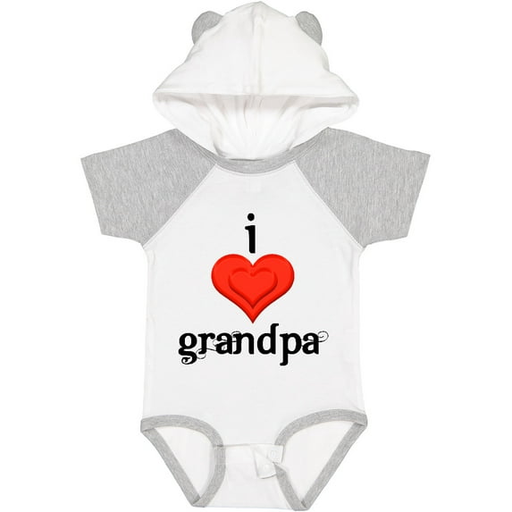 Inktastic I Love Grandpa Boys or Girls Baby Bodysuit