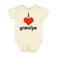 thumbnail image 1 of Inktastic I Love Grandpa Boys or Girls Baby Bodysuit, 1 of 5