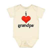 Inktastic I Love Grandpa Boys or Girls Baby Bodysuit