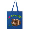 thumbnail image 1 of Inktastic I Love Guinea Pigs Tote Bag, 1 of 3