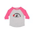 thumbnail image 1 of Inktastic I Love Gymnastics Girls Toddler T-Shirt, 1 of 5
