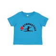 thumbnail image 1 of Inktastic I Love Gymnastics Girls Toddler T-Shirt, 1 of 5