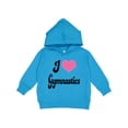 thumbnail image 1 of Inktastic I Love Gymnastics Toddler Hoodie, 1 of 4