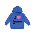 thumbnail image 1 of Inktastic I Love Gymnastics Toddler Hoodie, 1 of 4