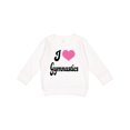 thumbnail image 1 of Inktastic I Love Gymnastics Toddler Sweatshirt, 1 of 4