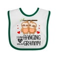 thumbnail image 1 of Inktastic I Love Hanging out with My Grammy Boys or Girls Baby Bib, 1 of 4