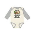 thumbnail image 1 of Inktastic I Love Hanging out with My Mommy with Sloth Boys or Girls Long Sleeve Baby Bodysuit, 1 of 5