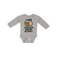 thumbnail image 1 of Inktastic I Love Hanging out with My Mommy with Sloth Boys or Girls Long Sleeve Baby Bodysuit, 1 of 5