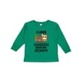 thumbnail image 1 of Inktastic I Love Hanging out with My Mommy with Sloth Boys or Girls Long Sleeve Toddler T-Shirt, 1 of 5