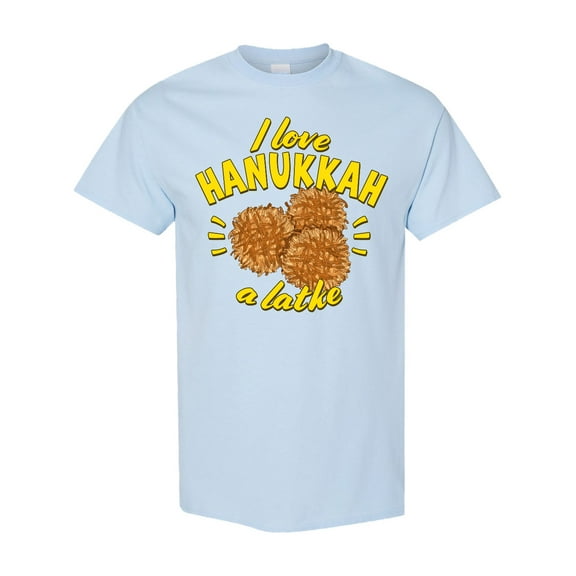 Inktastic I Love Hanukkah a Latke T-Shirt