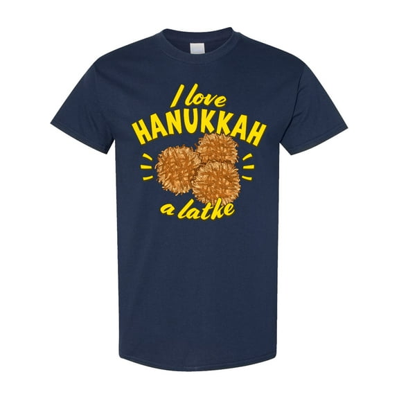 Inktastic I Love Hanukkah a Latke T-Shirt