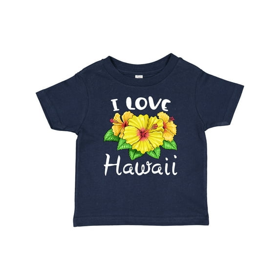 Inktastic I Love Hawaii Hibiscus Flowers Boys or Girls Baby T-Shirt