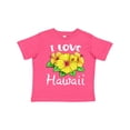 thumbnail image 1 of Inktastic I Love Hawaii Hibiscus Flowers Boys or Girls Toddler T-Shirt, 1 of 5