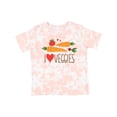 thumbnail image 1 of Inktastic I Love Heart Veggies Vegetables Healthy Food Boys or Girls Toddler T-Shirt, 1 of 5