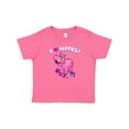 thumbnail image 1 of Inktastic I Love Hippos with Pink Hippo and Flowers Boys or Girls Baby T-Shirt, 1 of 5