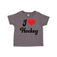 thumbnail image 1 of Inktastic I Love Hockey Girls Toddler T-Shirt, 1 of 5
