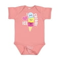 thumbnail image 1 of Inktastic I Love Ice Cream with Cute Ice Cream Cone Boys or Girls Baby Bodysuit, 1 of 5
