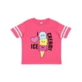 thumbnail image 1 of Inktastic I Love Ice Cream with Cute Ice Cream Cone Boys or Girls Toddler T-Shirt, 1 of 5