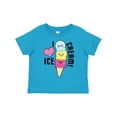 thumbnail image 1 of Inktastic I Love Ice Cream with Cute Ice Cream Cone Boys or Girls Toddler T-Shirt, 1 of 5