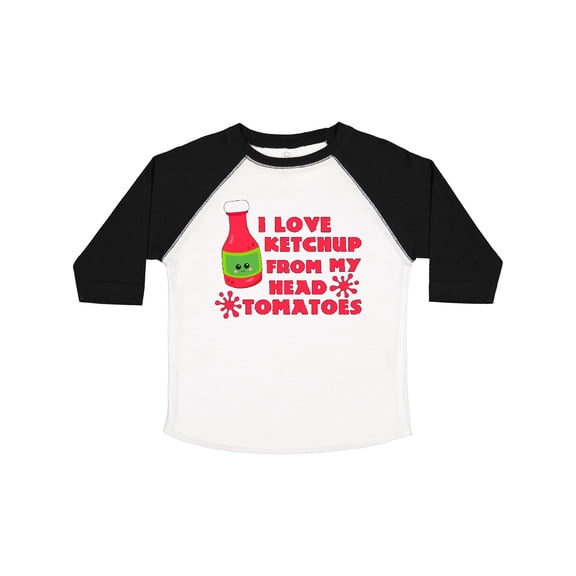 Inktastic I Love Ketchup from My Head Tomatoes Boys or Girls Toddler T-Shirt