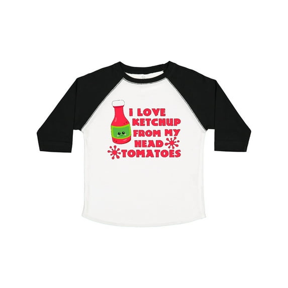 Inktastic I Love Ketchup from My Head Tomatoes Boys or Girls Toddler T-Shirt